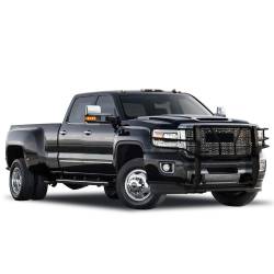 Black Horse Off Road - Black Horse RU-GMSI15-B Black Rugged-HD Grille Guard Sierra 2500HD/3500 - Image 1