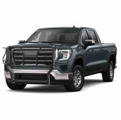 Black Horse Off Road - Black Horse RU-GMSI20-B Black Rugged-HD Grille Guard for Sierra 2500HD/3500 - Image 2