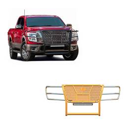 Black Horse Off Road - Black Horse RU-NITI17-B-K1 Black HD Guard w/20" LED for 17-24 Nissan Titan - Image 1