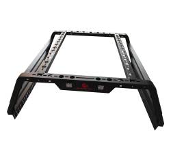 Black Horse Off Road - Black Horse TR01B Traveler Overland Utility Bed Rack Blk 800 Lbs Capacity - Image 1