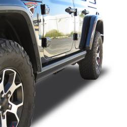 Black Horse Off Road - Black Horse PWBR5065 Elite Retractable Power Board Black for 12-18 Wrangler Jk - Image 2