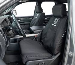 Seat Saver - Seat Saver SSR2518FR11WFBK Endura SeatSaver Front Row Seat Covers w/Ram Logo - Image 1