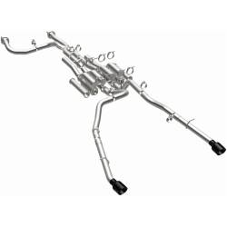 MagnaFlow Exhaust Products - MagnaFlow 19691 xMOD Series Black Chrome Tips Cat-Back System - Image 2