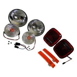 Crown Automotive Jeep Replacement - Crown LK1 Lamp Master Kit for Select 72-76 Jeep CJ-5 CJ-6 & CJ-7 Models - Image 2