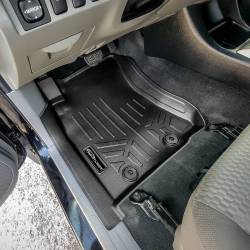 SMARTLINER - SMARTLINER SA0107/B0033 Front/Rear BLACK Floor Liners for Tacoma Double Cab - Image 1