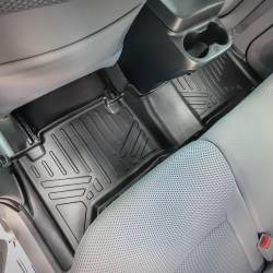 SMARTLINER - SMARTLINER SA0107/B0033 Front/Rear BLACK Floor Liners for Tacoma Double Cab - Image 2