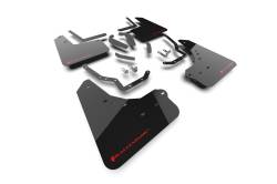 Rally Armor - Rally Armor MF148-UR-BLK-RD Black Mud Flap/Red Logo - Image 1