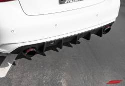 Stillen - Stillen KB11241MB Rear Diffuser Matte Black for 18-21 Infiniti Q50 - Image 4