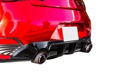 Stillen - Stillen KB11235MB Rear Diffuser Matte Black for 17-21 Infiniti Q60 3.0t - Image 1