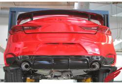 Stillen - Stillen KB11235MB Rear Diffuser Matte Black for 17-21 Infiniti Q60 3.0t - Image 4