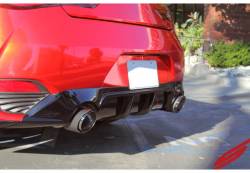 Stillen - Stillen KB11235MB Rear Diffuser Matte Black for 17-21 Infiniti Q60 3.0t - Image 5
