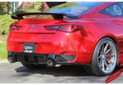Stillen - Stillen KB11235MB Rear Diffuser Matte Black for 17-21 Infiniti Q60 3.0t - Image 6