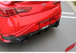 Stillen - Stillen KB11235MB Rear Diffuser Matte Black for 17-21 Infiniti Q60 3.0t - Image 7