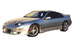 Stillen - Stillen 1030015 Door Filler Passenger Side for 90-96 Nissan 300ZX/Z32 - Image 3