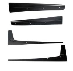 Stillen - Stillen GTRKB128214 Mud Flap Kit Front & Rear for 09-12 Nissan GTR - Image 1