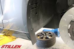 Stillen - Stillen GTRKB128214 Mud Flap Kit Front & Rear for 09-12 Nissan GTR - Image 6