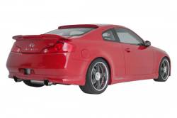 Stillen - Stillen 103618 Rear Bumper Lower Valance Unpainted for 03-07 Infiniti G35 Coupe - Image 4