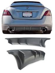 Stillen - Stillen KB127418 Rear Diffuser Unpainted for 09-15 Nissan Maxima - Image 1