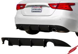 Stillen - Stillen KB12818MB Rear Valance Diffuser Matte Black for 16-18 Nissan Maxima - Image 2