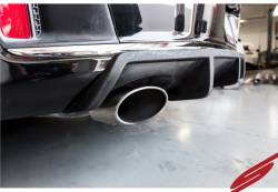 Stillen - Stillen KB25002MB Rear Diffuser Matte Black for 13-17 Honda Accord Coupe - Image 5