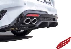 Stillen - Stillen KB26002MB Rear Diffuser Matte Black for 18-21 Kia Stinger GT 3.3TT - Image 3