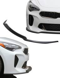 Stillen - Stillen KB26001MB Front Diffuser Matte Black for 18-21 Kia Stinger GT AWD/RWD - Image 1