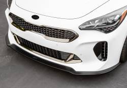 Stillen - Stillen KB26001MB Front Diffuser Matte Black for 18-21 Kia Stinger GT AWD/RWD - Image 2