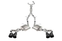 Corsa Performance - Corsa 21320CFBLK Xtreme Valved Cat-Back Exhaust System 22-25 CT5-V Blackwing - Image 1