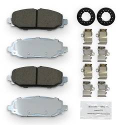 NRS Brakes - NRS Brakes NS2186 REAR Disc Brake Pad Set for 18-25 Jeep Wrangler - Image 1