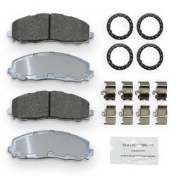 NRS Brakes - NRS Brakes NS2187 FRONT Disc Brake Pad Set for Jeep 2.0/3.0/3.6/6.4 - Image 1