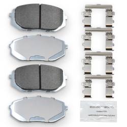 NRS Brakes - NRS Brakes NS2398 FRONT Disc Brake Pad Set for Hyundai/Kia 1.6/2.5 - Image 1