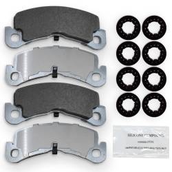 NRS Brakes - NRS Brakes NS2443R Front Disc Brake Pad Set for Tesla - Image 1