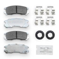 NRS Brakes - NRS Brakes NS383 REAR Disc Brake Pad Set for Chrysler/Dodge Eagle Mitsubishi - Image 1