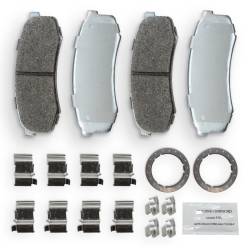 NRS Brakes - NRS Brakes NS606 REAR Disc Brake Pad Set for Lexus & Toyota 2.7 4.0 4.5 4.6 4.7 - Image 1