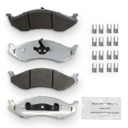 NRS Brakes - NRS Brakes NS712 FRONT Disc Brake Pad Set for Jeep 2.4 2.5/4.0 5.2 5.9 - Image 1