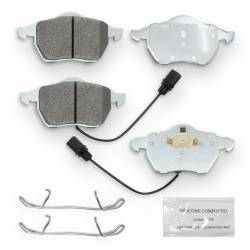 NRS Brakes - NRS Brakes NS840 FRONT Disc Brake Pad Set for Audi Saab Volkswagen - Image 1