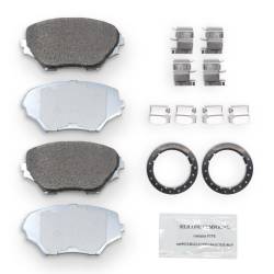 NRS Brakes - NRS Brakes NS862 FRONT Disc Brake Pad Set for 01-05 Toyota RAV4 2.4 - Image 1