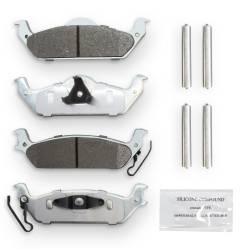 NRS Brakes - NRS Brakes NS963 REAR Disc Brake Pad Set for 03-04 Dodge Dakota 3.7 3.9 4.7 5.9 - Image 1