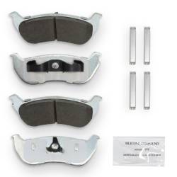 NRS Brakes - NRS Brakes NS964 REAR Disc Brake Pad Set for 03-04 Jeep Wrangler 2.4 4.0 - Image 1