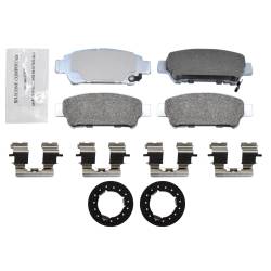 NRS Brakes - NRS Brakes NS995 REAR Disc Brake Pad Set for 04-10 Toyota Sienna 3.3 3.5 - Image 1