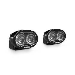 Vision X Lighting - Vision-X DURA2-DL2CBKIT Dura2 2-LED Driving Light Kit - Image 1