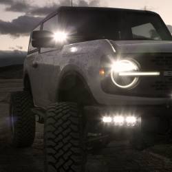 Vision X Lighting - Vision-X DURA2-DL4CBSYKIT Dura2 4-LED Yellow Driving Light Kit - Image 3