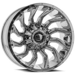 XF Off-Road - XF Off-Road Wheel XF-224 20x10 8x6.5 8x170 -24mm Black XF-224201081651170-24GBM - Image 1
