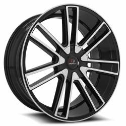Cavallo - Cavallo Wheel CLV-21208551081143+35BM CLV-21 20x8.5 5x4.25/4.5 35mm Black - Image 1