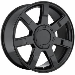 O.E. Revolution - O.E. Revolution Wheel 122 24x10 6x5.5 31mm Gloss Black 122-2410655+31GB - Image 1