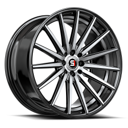 Spec-1 - Spec-1 Wheel SP-6917753242BMU SP-69 17x7.5 5x4.25/4.5 42mm Black/Machined - Image 1