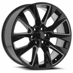 O.E. Revolution - O.E. Revolution Wheel C14 24x10 6x5.5 30mm Black/Machined C14-24105030GBM - Image 1
