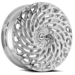 Azara - Azara Wheel AZA-523 28x9.5 BLANK 15mm Chrome AZA-5232895BLANK+15C - Image 1