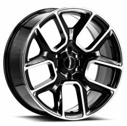 O.E. Revolution - O.E. Revolution C16-2290655+24GBM C16 22x9 6x5.5 24mm Black/Machined - Image 1