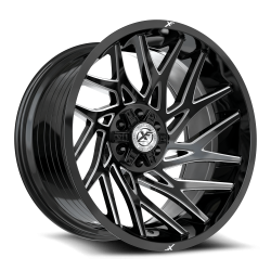 XF Off-Road - XF Off-Road Wheel XF-229209061351397+12GBM XF-229 20x9 6x135/5.5 12mm Black - Image 1